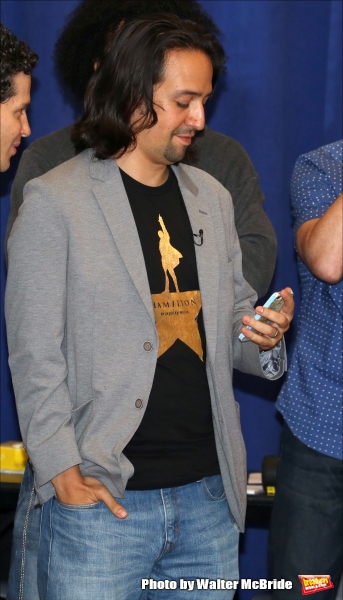 Photo Coverage: History is Happening in Manhattan-Rehearsals Begin for HAMILTON on Broadway! Image