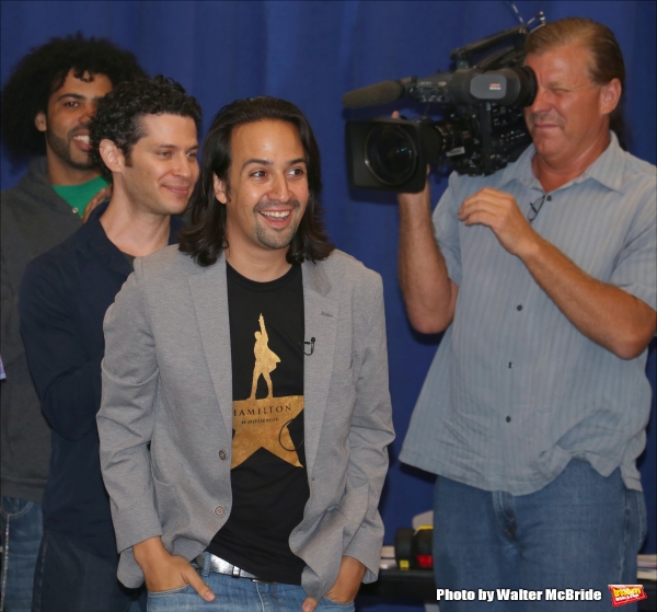 Photo Coverage: History is Happening in Manhattan-Rehearsals Begin for HAMILTON on Broadway! Image