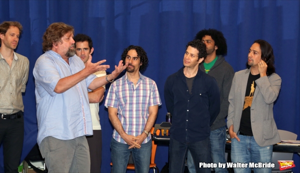 Photo Coverage: History is Happening in Manhattan-Rehearsals Begin for HAMILTON on Broadway! Image