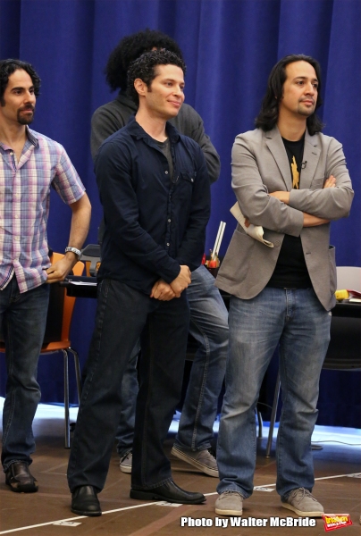 Photo Coverage: History is Happening in Manhattan-Rehearsals Begin for HAMILTON on Broadway! Image