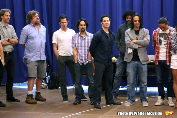 Photo Coverage: History is Happening in Manhattan-Rehearsals Begin for HAMILTON on Broadway! Image