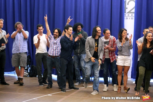 Photo Coverage: History is Happening in Manhattan-Rehearsals Begin for HAMILTON on Broadway! Image