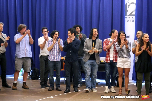 Photo Coverage: History is Happening in Manhattan-Rehearsals Begin for HAMILTON on Broadway! Image