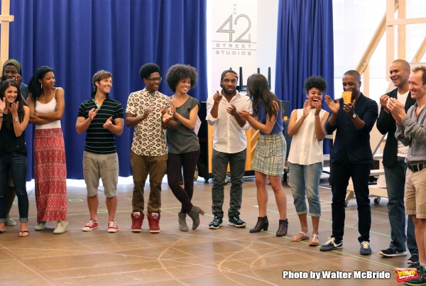 Photo Coverage: History is Happening in Manhattan-Rehearsals Begin for HAMILTON on Broadway! Image