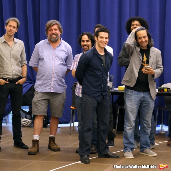 Photo Coverage: History is Happening in Manhattan-Rehearsals Begin for HAMILTON on Broadway! Image