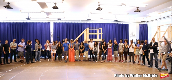 Photo Coverage: History is Happening in Manhattan-Rehearsals Begin for HAMILTON on Broadway! Image