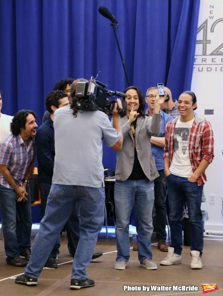 Photo Coverage: History is Happening in Manhattan-Rehearsals Begin for HAMILTON on Broadway! Image