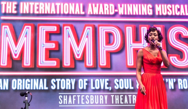 Photo Coverage: MEMPHIS At West End Live!  Image