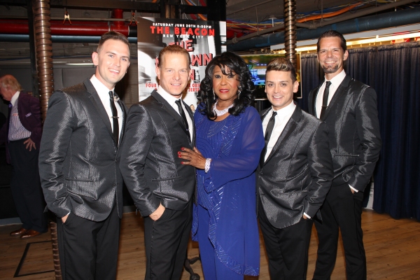 Daniel Reichard, Christian Hoff, Shirley Alston Reeves, Michael Longoria and J. Rober Photo