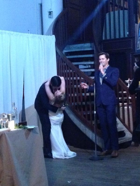 Photo Flash: Congratulations! Patti Murin and Colin Donnell Hold 'Final Rose' Wedding Ceremony- Bachelorette Style! Image