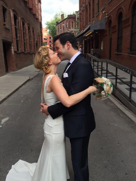 Patti Murin, Colin Donnell
@PattiMurin: Welcome to forever with @colindonnell :) Photo