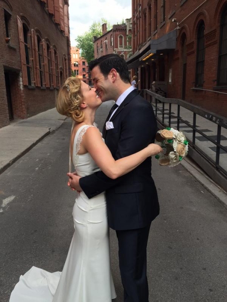 Photo Flash: Congratulations! Patti Murin and Colin Donnell Hold 'Final Rose' Wedding Ceremony- Bachelorette Style! Image