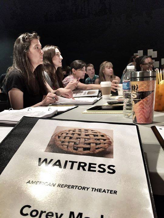 Photo Sneak Peek At First Day Of Rehearsals For WAITRESS: THE MUSICAL 
