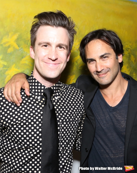 Gavin Creel and Robbie Routh attend ''Parlor Night'' A benefit evening for The Broadw Photo