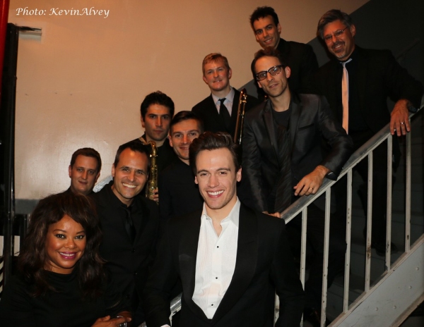 Erich Bergen and the band Photo