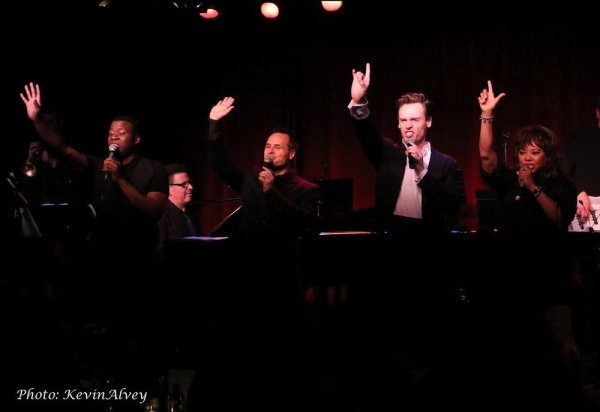 Erich Bergen and the band Photo