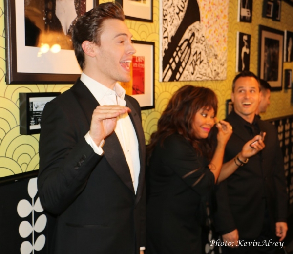 Erich Bergen, Melanie Taylor and Chris Dilley Photo