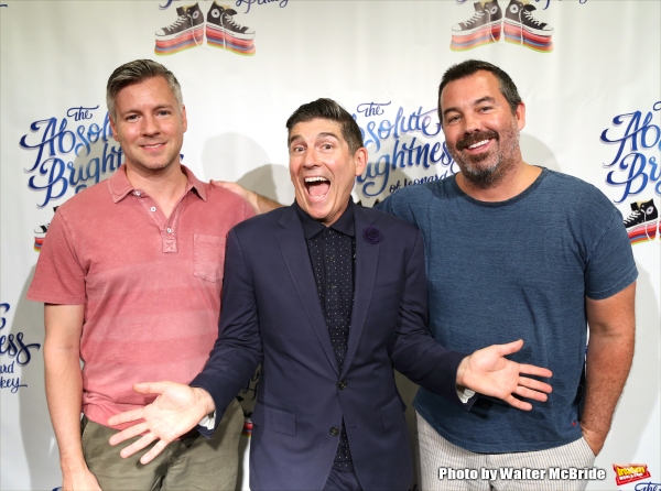 Tony Speciale, James Lecesne and Duncan Sheik Photo
