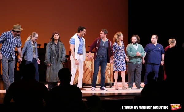 Photo Coverage: And They're Off! Encores! A NEW BRAIN Cast Takes Opening Night Bows Image