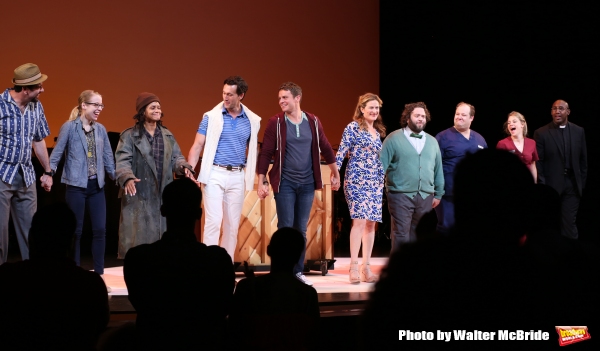 Photo Coverage: And They're Off! Encores! A NEW BRAIN Cast Takes Opening Night Bows Image