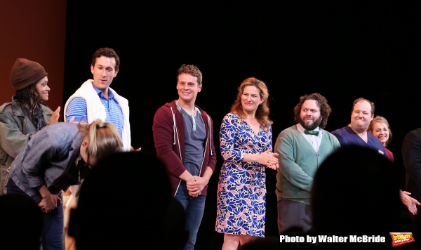 Photo Coverage: And They're Off! Encores! A NEW BRAIN Cast Takes Opening Night Bows Image
