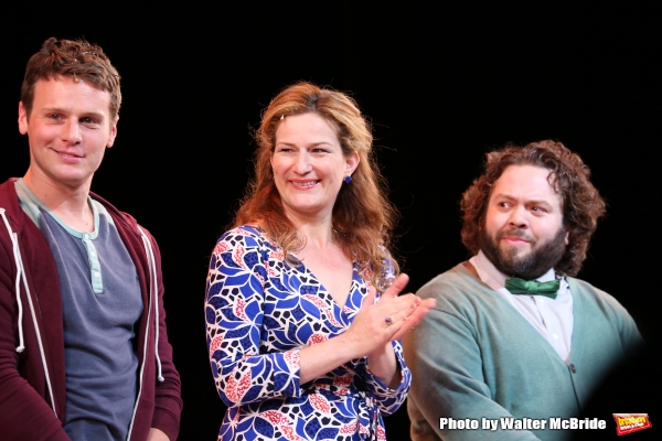 Photo Coverage: And They're Off! Encores! A NEW BRAIN Cast Takes Opening Night Bows Image