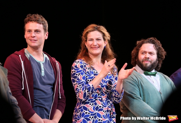 Photo Coverage: And They're Off! Encores! A NEW BRAIN Cast Takes Opening Night Bows Image