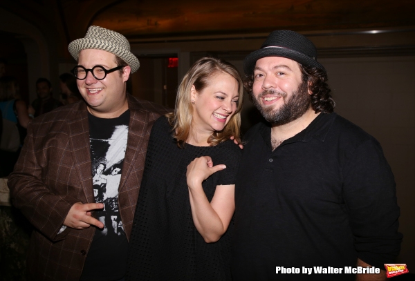Josh Lamon, Jenni Barber and Dan Fogler Photo