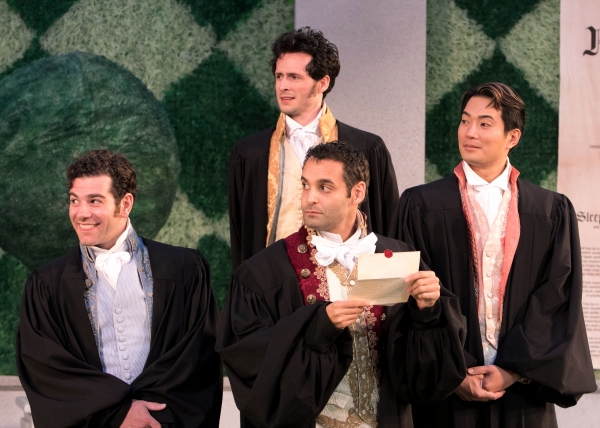 Photo Flash: First Look at LOVE'S LABOUR LOST at Shakespeare Theatre of New Jersey Image