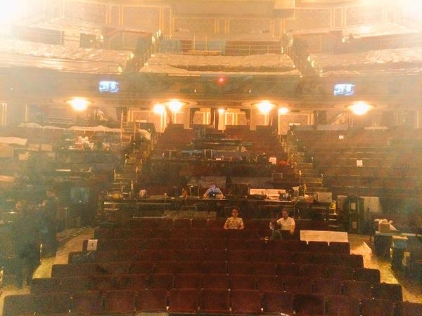 Photo Flash: HAMILTON Cast Assembles on Richard Rodgers Stage For First Time Image