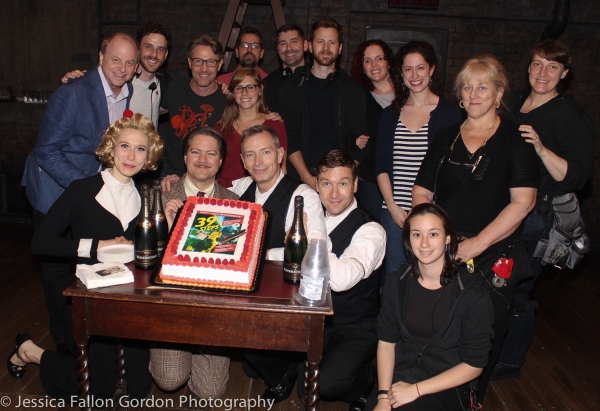 Photo Coverage: 39 STEPS Celebrates 100th Show at the Union Square Theatre 