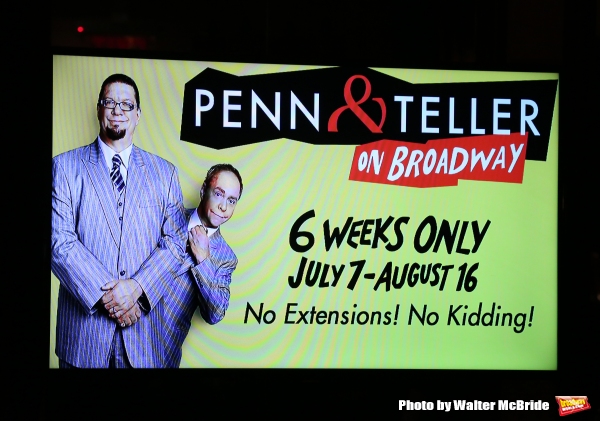 Photo Coverage: Sneak Peek of PENN & TELLER ON BROADWAY! Image