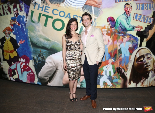 Zoe Winters and Michael Urie Photo