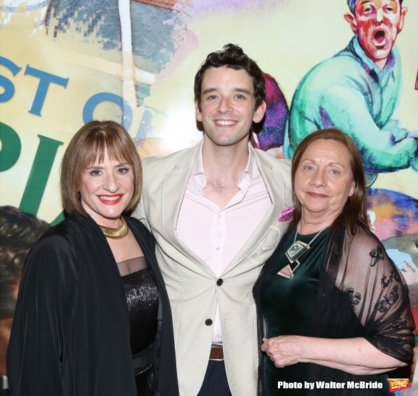 Patti LuPone, Michael Urie and Dale Soules Photo