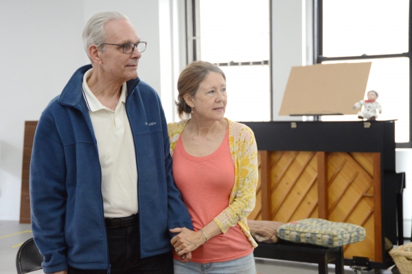 Photo Flash: In Rehearsal with Keir Dullea and Mia Dillon for ON GOLDEN POND at Bucks County Playhouse 