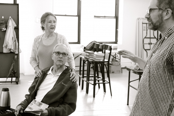 Photo Flash: In Rehearsal with Keir Dullea and Mia Dillon for ON GOLDEN POND at Bucks County Playhouse 