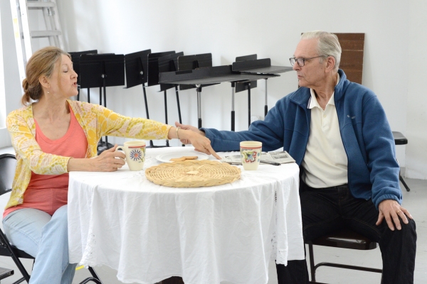 Photo Flash: In Rehearsal with Keir Dullea and Mia Dillon for ON GOLDEN POND at Bucks County Playhouse Image