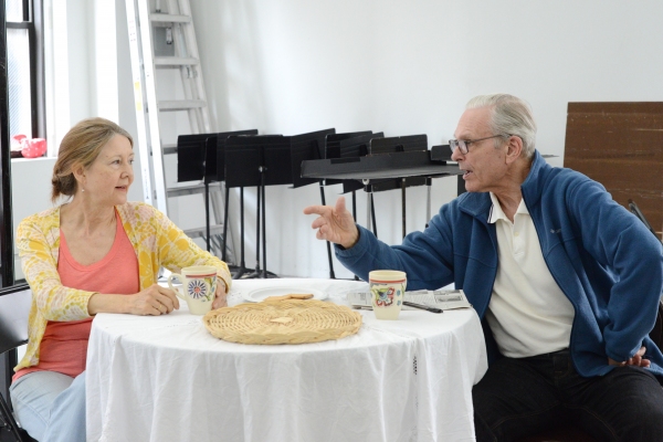 Photo Flash: In Rehearsal with Keir Dullea and Mia Dillon for ON GOLDEN POND at Bucks County Playhouse 