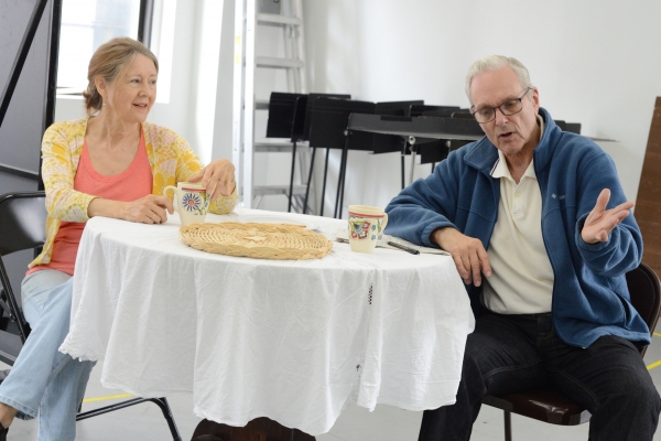 Photo Flash: In Rehearsal with Keir Dullea and Mia Dillon for ON GOLDEN POND at Bucks County Playhouse 