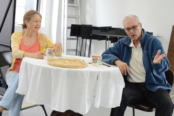 Photo Flash: In Rehearsal with Keir Dullea and Mia Dillon for ON GOLDEN POND at Bucks County Playhouse Image