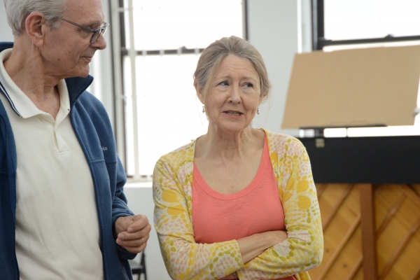 Photo Flash: In Rehearsal with Keir Dullea and Mia Dillon for ON GOLDEN POND at Bucks County Playhouse 