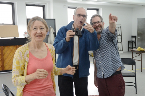 Mia Dillon, Keir Dullea and Jonathan Silverstein Photo