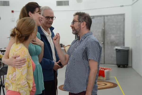 Mia Dillon, Christa Scott-Reed, Keir Dullea and Jonathan Silverstein Photo