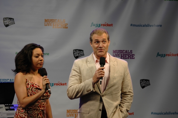 Jen Bender, NYMF Director of Programming and Artist Services and Marc Kudish, NYMF Ar Photo