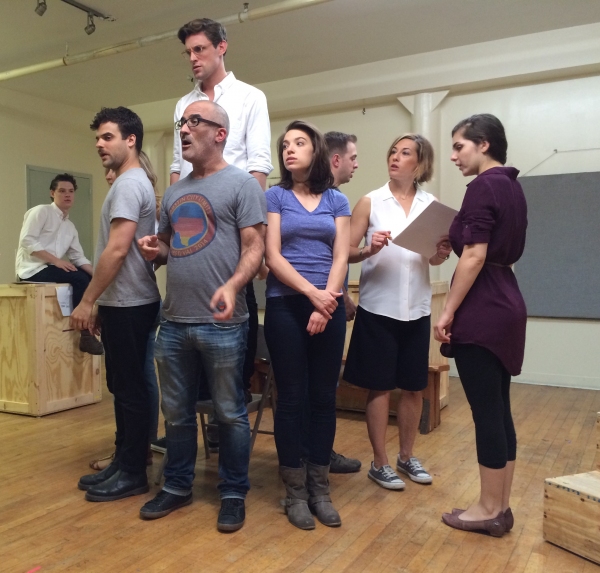 Photo Flash: In Rehearsal with NYMF Opener MOSES MAN Image