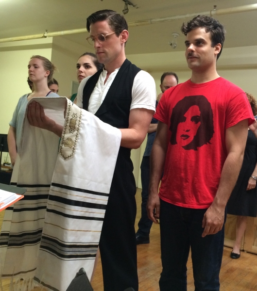 Photo Flash: In Rehearsal with NYMF Opener MOSES MAN Image