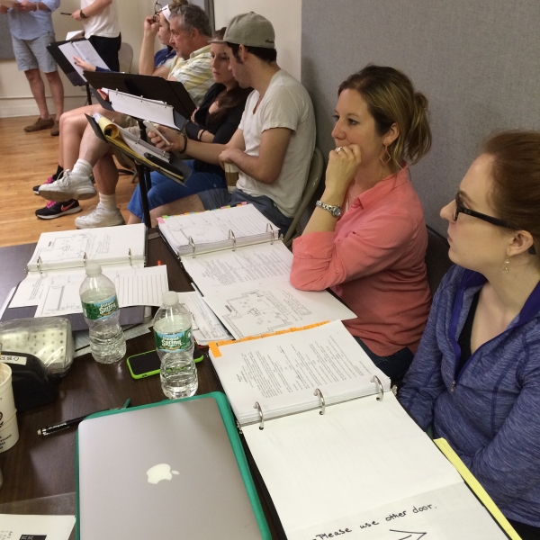 Photo Flash: In Rehearsal with NYMF Opener MOSES MAN Image
