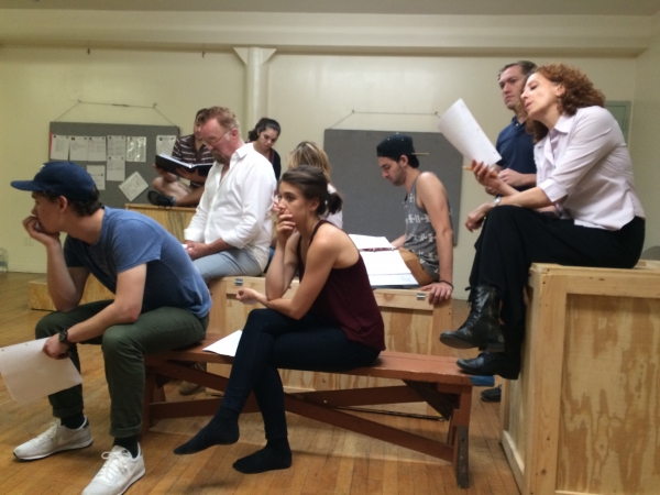Photo Flash: In Rehearsal with NYMF Opener MOSES MAN Image
