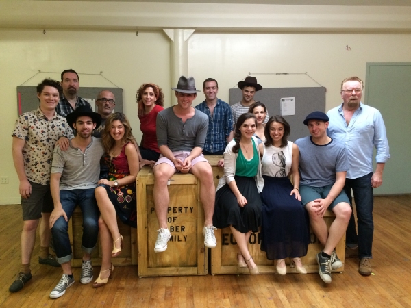 Photo Flash: In Rehearsal with NYMF Opener MOSES MAN Image