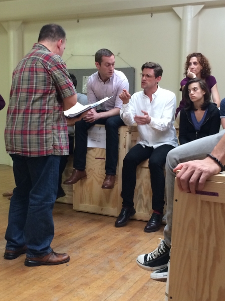 Photo Flash: In Rehearsal with NYMF Opener MOSES MAN Image